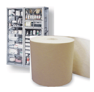 Paper OMNICELL Direct Thermal 1/2" Core White - 300 Feet per Roll, 50 Rolls per Box