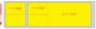 Label Misys/Sunquest Direct Thermal Paper Permanent 3" Core 4 1/8"x1 3/16" Yellow 4300 per Roll, 2 Rolls per Case