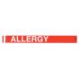 Short Stay® Alert Bands® Tyvek® "Allergy" Pre-printed, State Standardization, 1" x 10" Adult/Pediatric Red, 1000 per Box