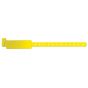 Speedi-Band® Write-On Wristband Vinyl Clasp Closure 1" x 10" Adult/Pediatric Yellow, 500 per Box