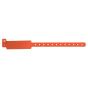 Speedi-Band® Write-On Wristband Vinyl Clasp Closure 1" x 10" Adult/Pediatric Orange, 500 per Box