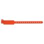 Sentry® SuperBand® Write-On Wristband Poly Clasp Closure 1" x 10" Pediatric Orange, 500 per Box