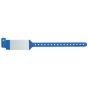 Sentry® Bar Code LabelBand® Shield Wristband Poly 1-1/4" x 10-3/4" Adult/Pediatric Blue, 500 per Box