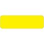 Color Code Label Rectangle 2 1/4" x 7/8" Bright Yellow Paper Permanent - 1000 per Roll