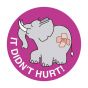 Label Pediatric Award Sticker Paper Permanent It Didn't Hurt! Purple, 250 per Roll