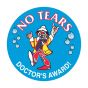Label Pediatric Award Sticker Paper Permanent No Tears Doctors Blue, 250 per Roll