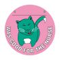 Label Pediatric Award Sticker Paper Permanent ___ Was Good For Pink, 250 per Roll