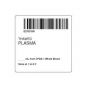 ISBT 128 Label (Synthetic, Permanent) "Thawed Plasma'' 2"x2" White - 500 per Roll
