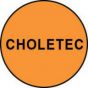 Label Paper Permanent CHoletec  Fl. Orange 1000 per Roll