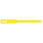 Soft-Lock® Write-On Wristband Vinyl Adhesive Closure 1" x 11" Adult/Pediatric Yellow, 250 per Box