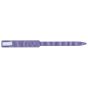 Soft-Lock® Insert Wristband Vinyl 1" x 13" Adult Purple, 250 per Box