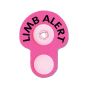 Ident-Alert® Alert Bands® Clasp Poly "Limb Alert" Pre-Printed, State Standardization Adult/Pediatric Day Glow Pink - 240 per Box