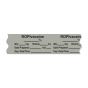 Anesthesia Tape, with Expiration Date, Time & Initial (Removable), "Ropivacaine %" 3/4" x 500", Gray - 333 Imprints - 500 Inches per Roll