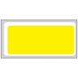 Label Direct Thermal Piggyback Paper Permanent 3" Core 1 3/4"x3/4" Yellow 3500 per Roll