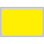 Label for Keystone and Healthcoder Printers Direct Thermal Piggyback Paper Permanent 3" Core 1" 23/40"x1 Yellow 3500 per Roll, 6 Rolls per Box