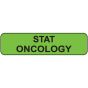 Label Paper Removable STAT Oncology, 1" Core, 1 1/4" x 5/16", Fl. Green, 760 per Roll