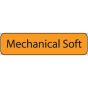 Label Paper Removable Mechanical Soft, 1" Core, 1 1/4" x 5/16", Fl. Orange, 760 per Roll