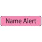 Label Paper Removable Name Alert, 1" Core, 1 1/4" x 5/16", Fl. Pink, 760 per Roll