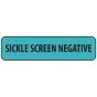 Label Paper Removable Sickle Screen, 1" Core, 1 1/4" x 5/16", Blue, 760 per Roll
