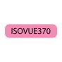 LABEL PAPER PERMANENT ISOVUE370 1" CORE 1 7/16" X 3/8" FL. PINK 666 PER ROLL