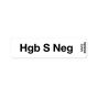 Label Paper Removable HGB S Neg, 1" Core, 1 7/16" x 3/8", White, 666 per Roll