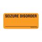 Label Paper Removable Seizure Disorder, 1" Core, 2 1/4" x 1", Fl. Orange, 420 per Roll