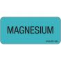 Label Paper Removable Magnesium, 1" Core, 2 1/4" x 1", Blue, 420 per Roll