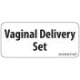 Label Paper Permanent Vaginal Delivery, 1" Core, 2 1/4" x 1", White, 420 per Roll