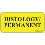 Label Paper Permanent Histology/, 1" Core, 2 1/4" x 1", Yellow, 420 per Roll