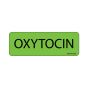 Label Paper Removable Oxytocin, 1" Core, 2 15/16" x 1", Fl. Green, 333 per Roll
