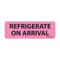 Label Paper Removable Refrigerate On, 1" Core, 2 15/16" x 1", Fl. Pink, 333 per Roll
