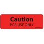 Label Paper Permanent Caution Pca Use 1" Core 2 15/16"x1 Fl. Red 333 per Roll