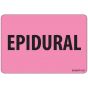 Label Paper Removable Epidural, 1" Core, 2" 15/16" x 2, Fl. Pink, 333 per Roll