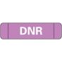 Label Paper Permanent DNR 1" Core 1 1/2"x3/8" Purple 500 per Roll