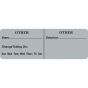 IV Label Paper Permanent Other Other 1" Core 2 15/16"x1 Gray 500 per Roll