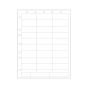 CHART LABELS LASER 2 1/2X1 WHITE - 4 PKS OF 250 PER CASE - Media supports text, linear and 2D bar codes, photos and graphics