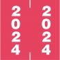 AFV Compatible Color Code Label Year "2024"