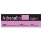 ANESTHESIA TAPE ADRENALIN MG/ML WITH DATE, TIME, INITIAL, VIOLET, AN-31