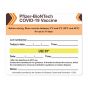 Pfizer BioNTech COVID-19 Vaccine Tracking Label, CDC "Beyond Use Date/time (BUD)", 4" X 3-1/4", 250 per Roll