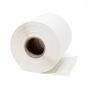 Direct Thermal Label, Paper, Permanent, 2" x 1-3/16", 1-1/2" core, White with Yellow border, 1 roll of 3000 labels