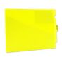 Yellow Outguide, Center Tab, letter size, 2 pockets