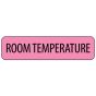 Label Paper Permanent Room Temperature, 1" Core, 1 1/4" x 5/16", Fl. Pink, 760 per Roll