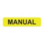 Label Paper Permanent Manual, 1" Core, 1 1/4" x 5/16", Yellow, 760 per Roll