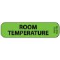 Label Paper Removable Room Temperature, 1" Core, 1 7/16" x 3/8", Fl. Green, 666 per Roll
