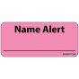 Label Paper Removable Name Alert, 1" Core, 2 1/4" x 1", Fl. Pink, 420 per Roll