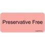 Label Paper Permanent Preservative Free 1" Core 2 1/4" X 1 Fl. Red 420 per Roll