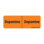 Communication Label (Paper, Removable) Dopamine ¦ Dopamine 2-15/16" x 1" Fluorescent Orange - 333 per Roll