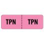 Label Paper Permanent TPN: TPN, 1" Core, 2 15/16" x 1", Fl. Pink, 333 per Roll