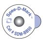 Spee-D-Mark™ Radiology Skin Marker Radiation Site Identification Radiopaque 5.0mm, 50 per Box