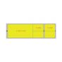 Label Misys/Sunquest Direct Thermal Paper Permanent 1 1/2" Core 4 1/8"x1 3/16" Yellow 1200 per Roll, 8 Rolls per Case